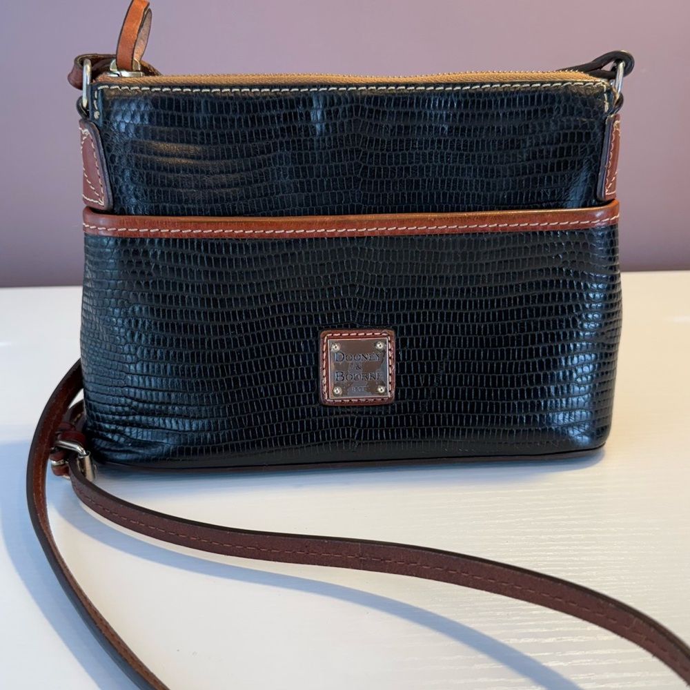 Dooney & Bourke Black Textured Handbag